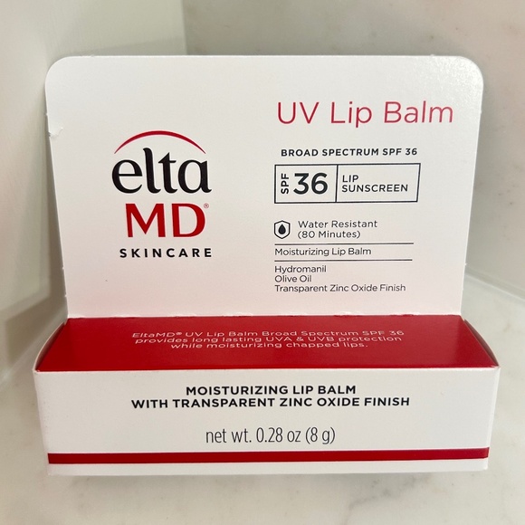Elta MD UV Lip Balm SPF 36 - Exp 05/26 - Full Size - NIB - 80min Water Resistant - Picture 1 of 7